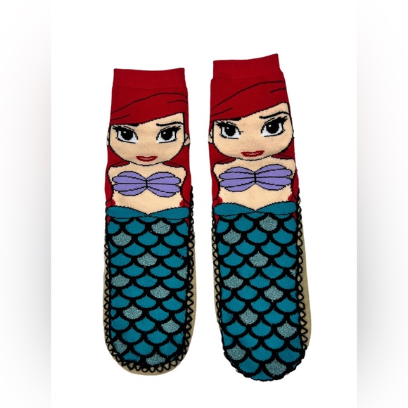 Disney Accessories Disney The Little Mermaid Ariel Slipper Socks